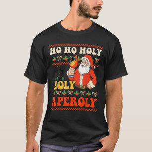 Camiseta HO HO SAGRADO APEROLY X SANTA SPRITZ Aperollin Ale