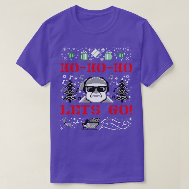Camiseta Ho Ho Xmas (Frente do Design)