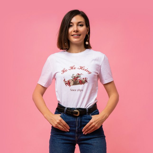 Camiseta Ho Hoing desde 1890 gnomos de natal (Criador carregado)