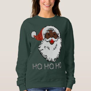 Camiseta ho papai noel preto