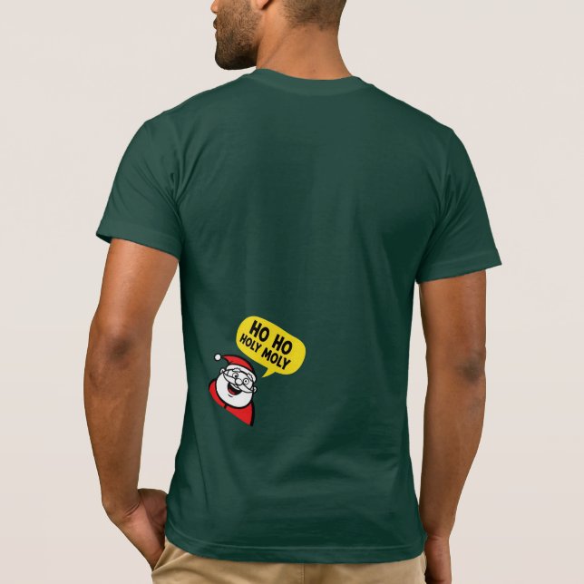 Camiseta Ho Santa Moly Papai Noel (Verso)
