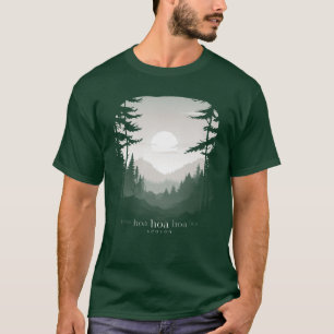 Camiseta Hoa Hoa Hoa Hoa Season Autumn Fall Trendy