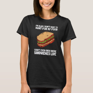 Camiseta Hoagie Sub-Artist E Sandwich Maker - Caça Para Sa