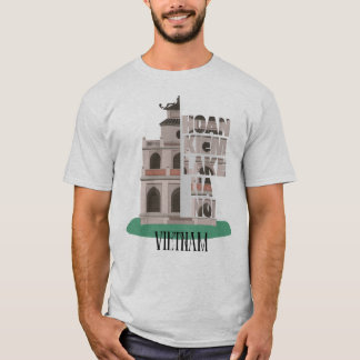 Camiseta Hoan Kiem Lake Hanoi - Eterno Landmark Graphic D
