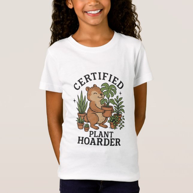 Camiseta Hoarder de Planta Certificada (Frente)