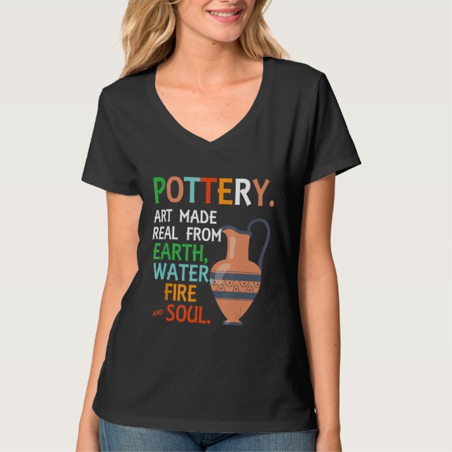 Camiseta Hob Cerâmico de Escultação de Terrenos com Potênci (Frente)