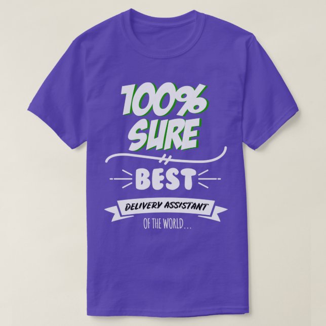 Camiseta Hob do Slogan Engraçado do Assistente de Entrega (Frente do Design)