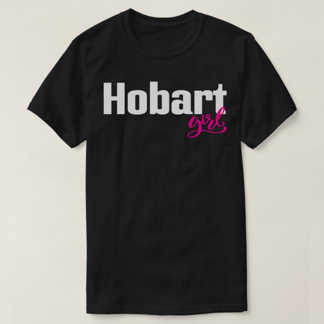 Camiseta Hobart Girl 1 (Frente do Design)