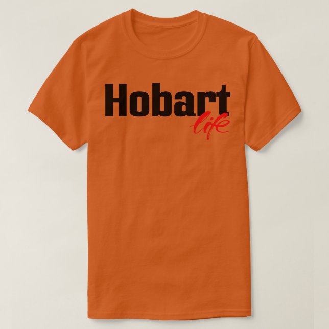 Camiseta Hobart Life (Frente do Design)
