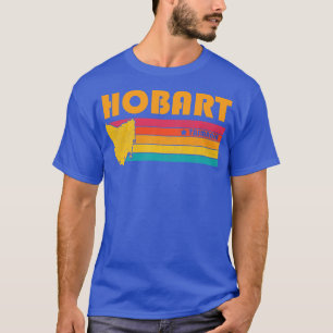 Camiseta Hobart Tasmânia Vintage angustiou Souvenir