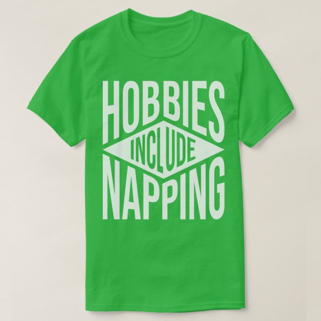 Camiseta Hobbies Incluem Nápoles V2 (Frente do Design)