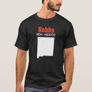 Camiseta Hobbs EUA Estado América Viagem Novo Mexicano Novo