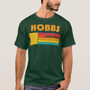 Camiseta Hobbs Novo México Vintage angustiou Souvenir