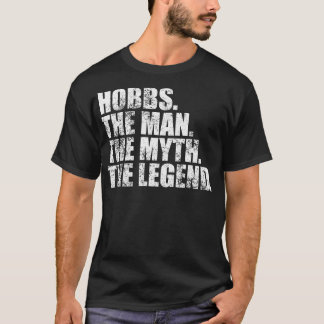Camiseta HobbsHobbs Nome da família Hobbs sobrenome Hobbs S