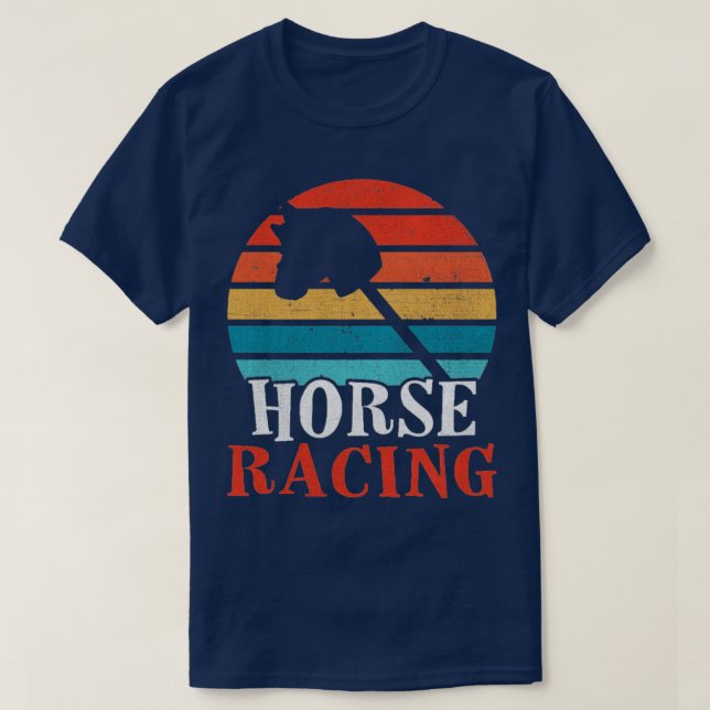 Camiseta Hobby Cavalo Cavalo de Cavalo Corrente de Cavalo (Frente do Design)