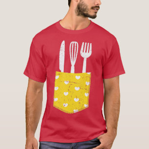 Camiseta Hobby Culinário do Cozinhar do Restaurante do Chef