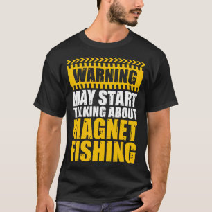 Camiseta Hobby De Pesca Com Íman