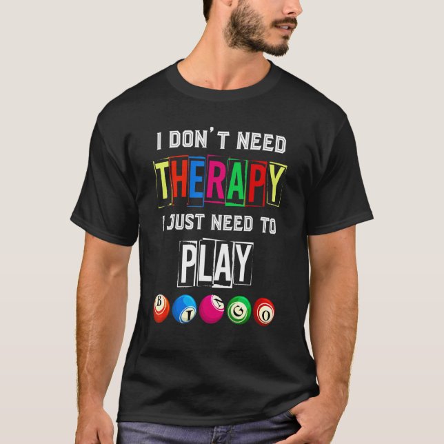Camiseta Hobby Eu Não Preciso De Terapia Eu Só Preciso Toca (Frente)