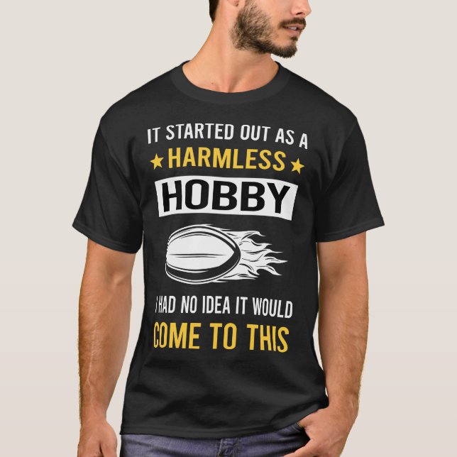 Camiseta Hobby Harmless Rugby (Frente)