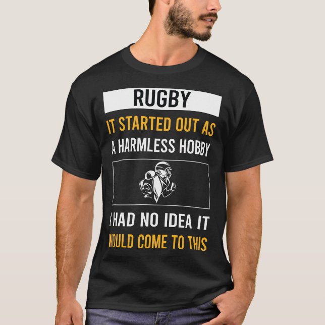 Camiseta Hobby Harmless Rugby (Frente)