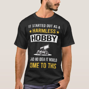 Camiseta Hobby Inofensivo Carros Sprint Car Racing