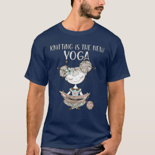 Camiseta Hobby Knitting é o novo Yoga Knittingfan