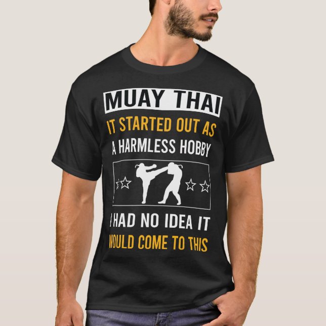 Camiseta Hobby Muay Tailandês sem Héguas (Frente)