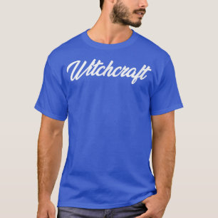 CAMISETA HOBBY NOVELIDADE DO TEXTO CURSIVO WITCHCRAFT
