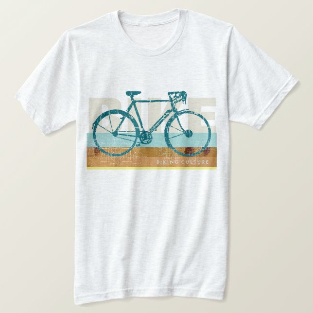 Camiseta hobby ou esporte, ciclismo ou bicicleta, legal (Frente do Design)