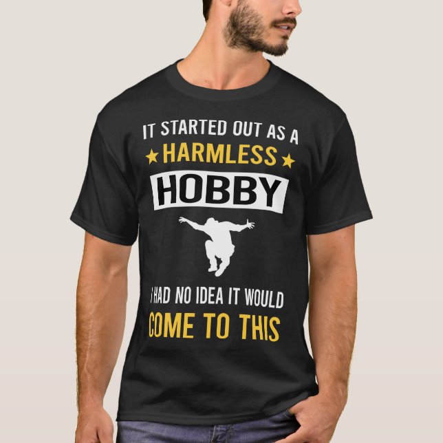Camiseta Hobby Parkour inofensivo (Frente)