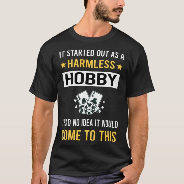 Camiseta Hobby Poker sem Hétero (Frente)