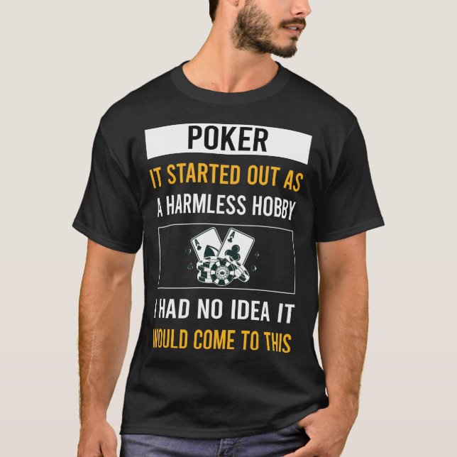 Camiseta Hobby Poker sem Hétero (Frente)
