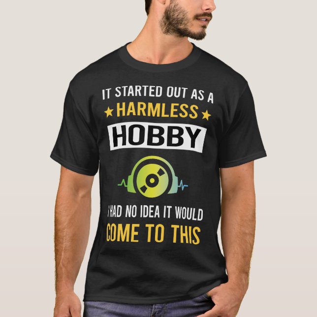 Camiseta Hobby sem riscos EDM (Frente)