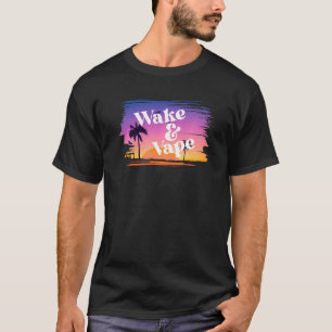Camiseta Hobbyist & Nicotine Fie, Vape Sunrise