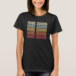 Camiseta Hobe Sound Florida Hobe Sound FL Retro Vintage Tex