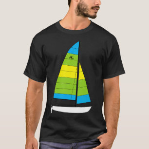 Camiseta Hobie 16 Catamaran Sailboat 5