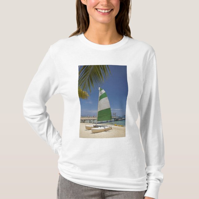 Camiseta Hobie Cat, Resort da Ilha Plantation (Frente)