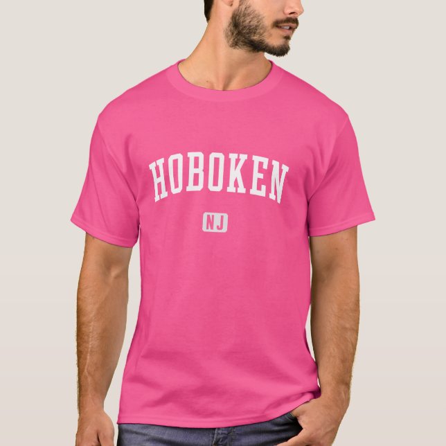 Camiseta Hoboken New Jersey Classic (Frente)