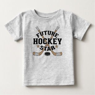 Camiseta Hockey com bebê Futuro Hockey com Estrelas Castan