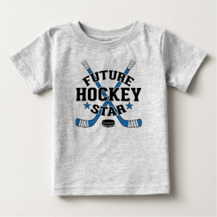 Camiseta Hockey com Bebê Futuro Hockey Star Blue Hockey St