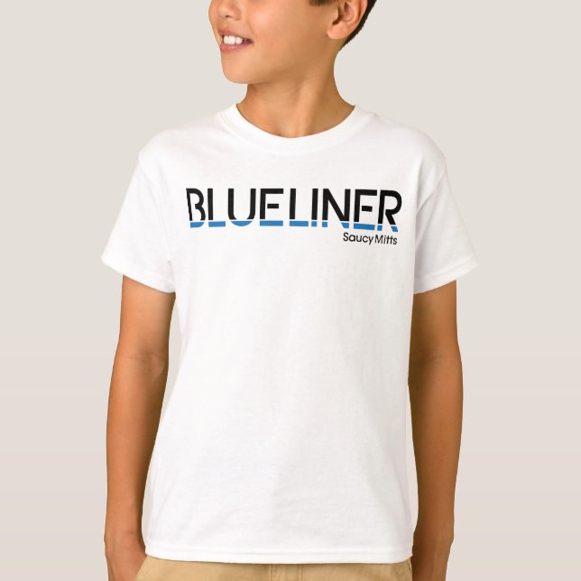 Camiseta Hockey com Blueliner Defensor Hockey com Jovens (Frente)