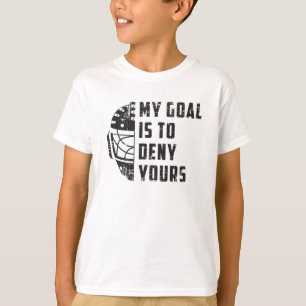 Camiseta Hockey com Hóquei em Gelo Equipe de palito Engraça