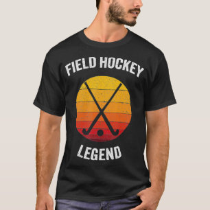Camiseta Hockey com lenda de hóquei em campo
