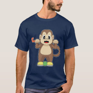 Camiseta Hockey com macaco