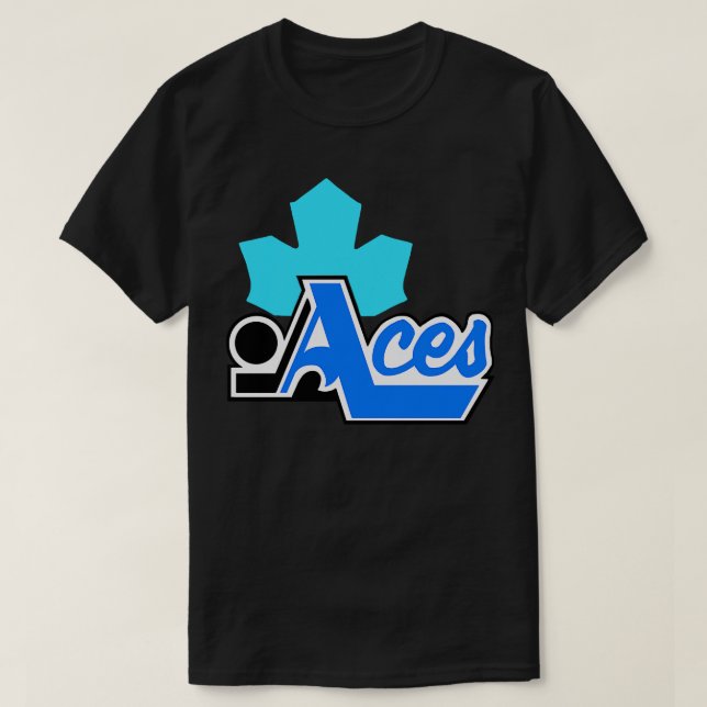 Camiseta Hockey com Retro Hampton Aces 1978 (Frente do Design)