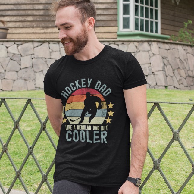 Camiseta Hockey Dad Like a Regular Dad But Cooler (Criador carregado)