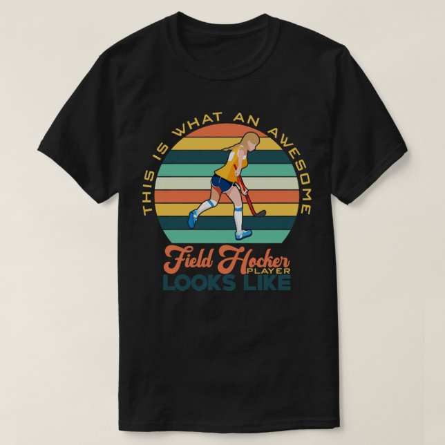 Camiseta Hockey de campo (Frente do Design)
