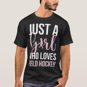 Camiseta Hockey de campo com jogador de hóquei em campo