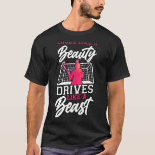 Camiseta Hockey De Campo Parece Uma Bela Conduz Como Um Bea