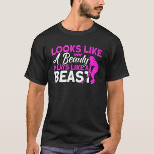 Camiseta Hockey De Campo Parece Uma Bela Peça Como Um Beas